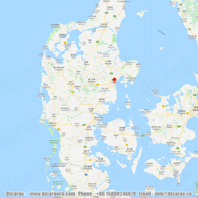 Aarhus map
